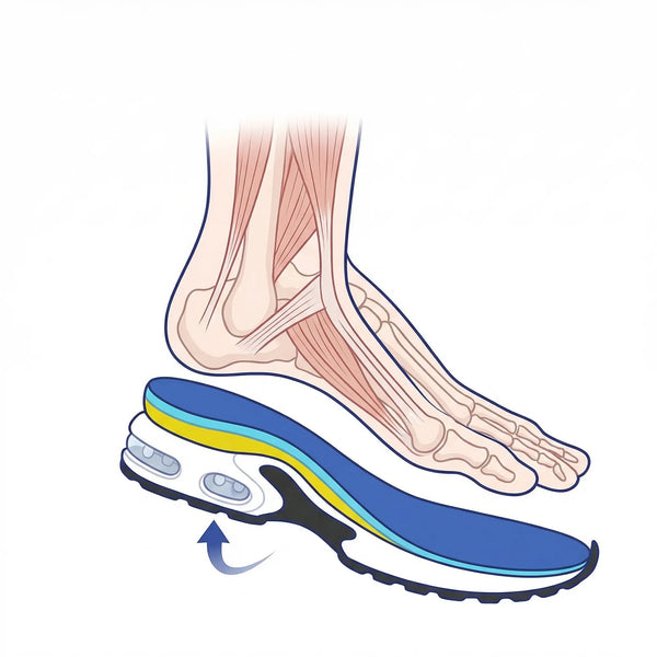 04. Dual Shock-Absorbing Sole